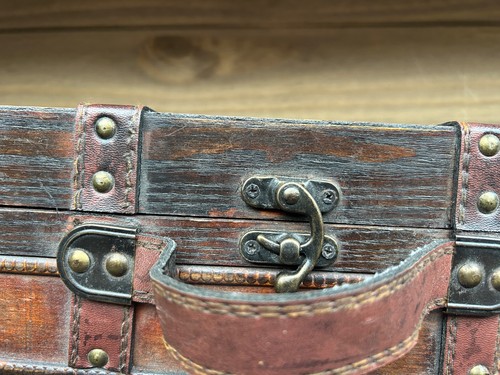 Wooden craft box - wooden, with