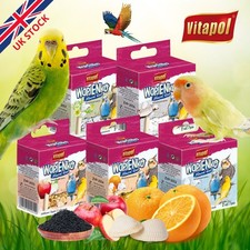 Vitapol Bird Calcium Block 5 Varieties | Natural, Fruit, Shell, Herb | UK Stock
