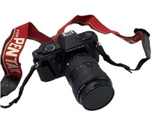 Pentax P30 35 mm SLR Film Camera + 28-80mm Zoom Lens.