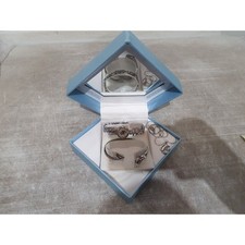 Giani-Giorgio Silver Stainless Steel Strap Dolphin Jewellery Set Quartz Watch