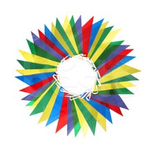 33 Feet 20 Flags Multi Colour