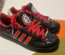 Adidas Ultrastar Superstar Star Wars Trainers, Darth Vader, UK Size 10