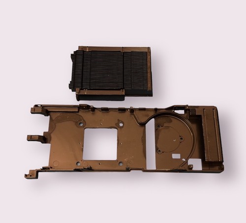 Heatsink and middle plate - and,