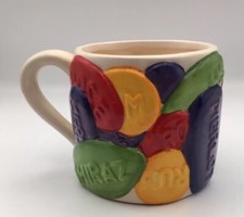 wine gum 3d large mug 