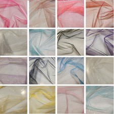 Glitter Tulle Fabric Soft