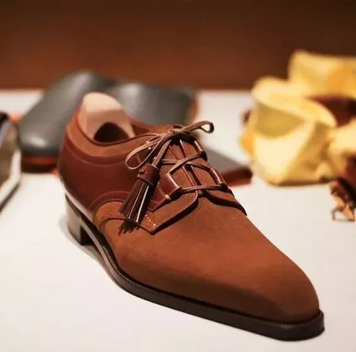 Men genuine handmade leather - genuine,