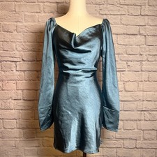 Lulus satin cowl neck - cowl, dress