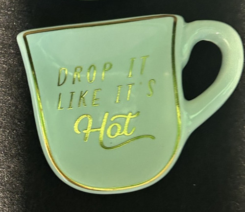 Sage green tea cup ceramic - cup,