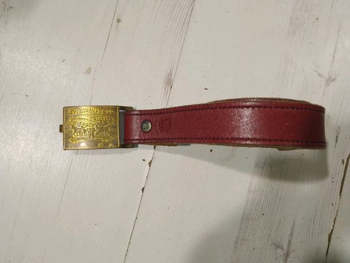 Levi leather belt woman s - leather,