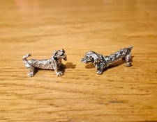 2 x Vintage Solid Silver