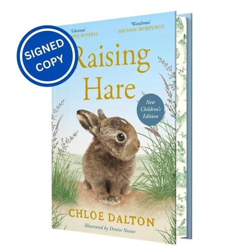 Signed book raising hare - -,