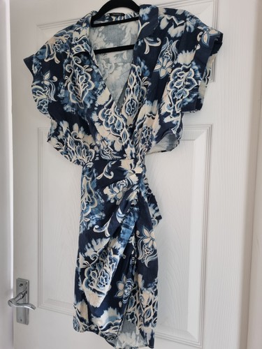 Zara blue white - zara,