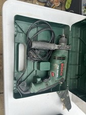 3 sets of tools .Bosch electric drill ,Challenge Cordless Drill and B&D Jigsaw