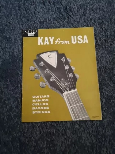 Vintage 1964 kay usa - 1964, guitar