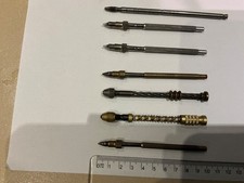 joblot vintage watchmakers pin vices assorted
