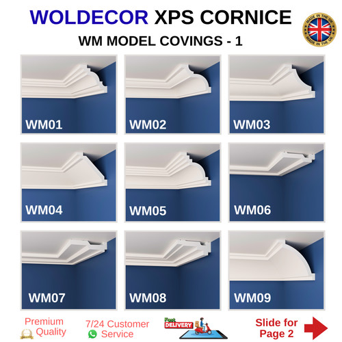Coving cornice moulding xps - coving,