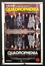 Quadrophenia Movie Poster TRI FOLD Sting The Who 1979     *Hollywood Posters*