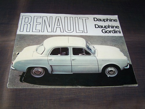 1961 renault dauphine gordini - renault,