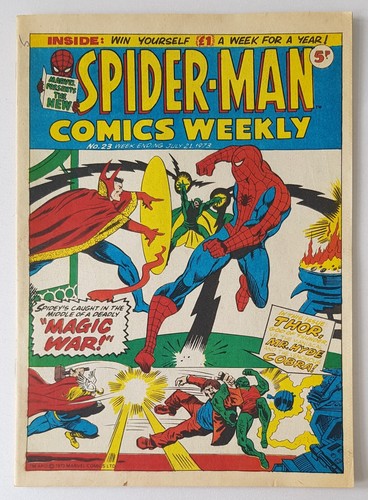 Spiderman comics weekly 23 - comics, #23