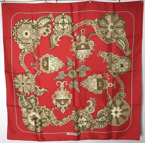Hermes silk scarf cendrillon - scarf,