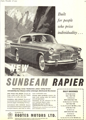 Original 1959 advert for - 1959,