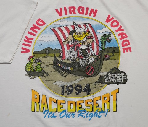 Vintage 1994 vikings virgin - mc,