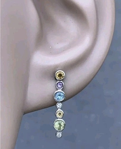 9ct gold multigem diamond - gold,