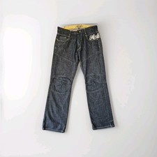 Vintage Denim Jeans Henley Y2K