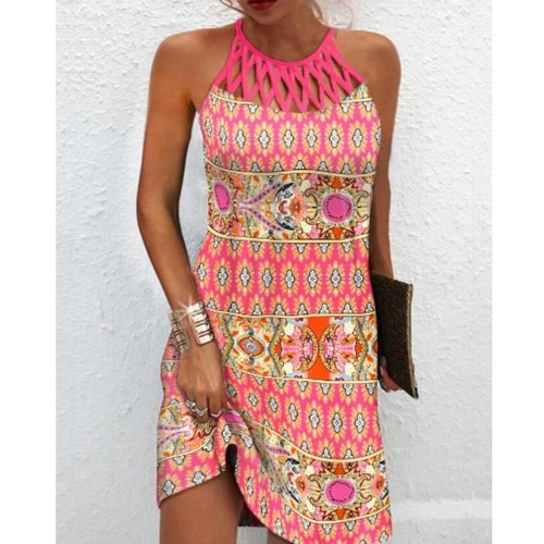 Lady summer beach boho dresses - lady,