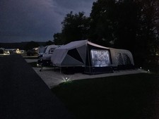 2012 Camplet Concorde SE with Living Plus Sun Canopy Sand II And Side Annexe