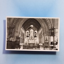 Whippingham Postcard C1950 Real Photo Church Interior & Lecturn Isle of Wight