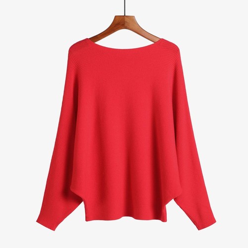 Womens boat neck - boat, knitted