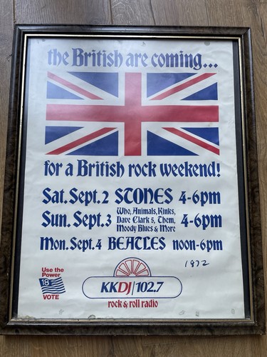 Vintage rock poster - rock,