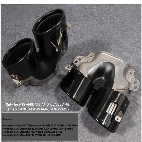 Gloss black quad - quad, exhaust