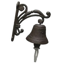 Cast Iron Wall Bell Garden