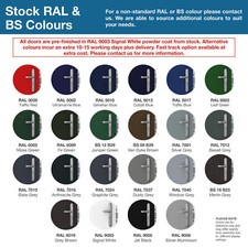Latham's Powder Coating Service - Powder coat your door & change the colour