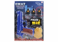 Kids Police Toy Set: Gun