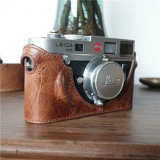 New Genuine Leather Camera