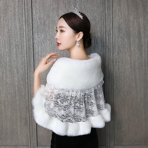 Lady bride lace faux - lace,
