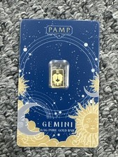 PAMP Suisse Zodiac Gemini 0.5g