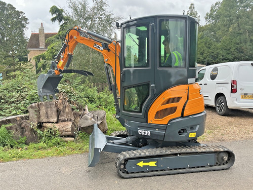 New ton mini digger - new,
