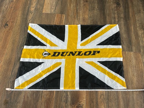 Dunlop tyres vintage - vintage, flag