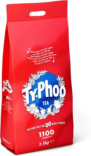 Typhoo tea 1100 teabags - tea,