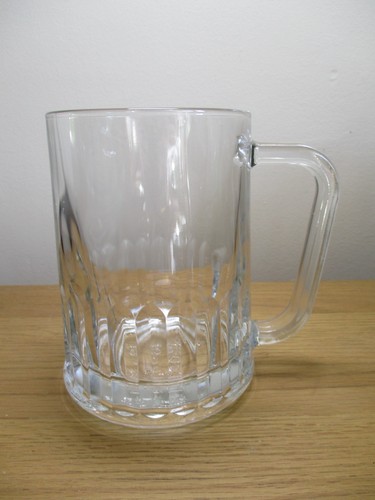Beer mug ribbed - beer, pint