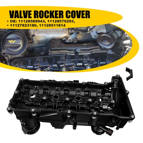 Rocker cover with gasket - with,