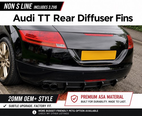 Audi mk2 rear diffuser - 8j,