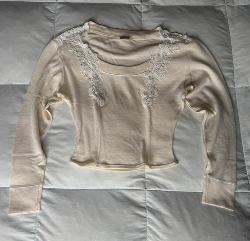 Vintage perla tricot cream - la,
