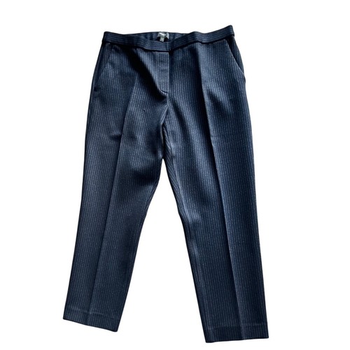 Theory stretchy pinstripe navy - stretchy,