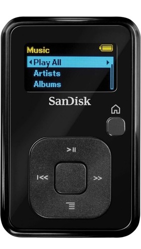 Sandisk sansa clip 8gb black - sandisk,