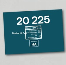 Sticker - British Rail Class